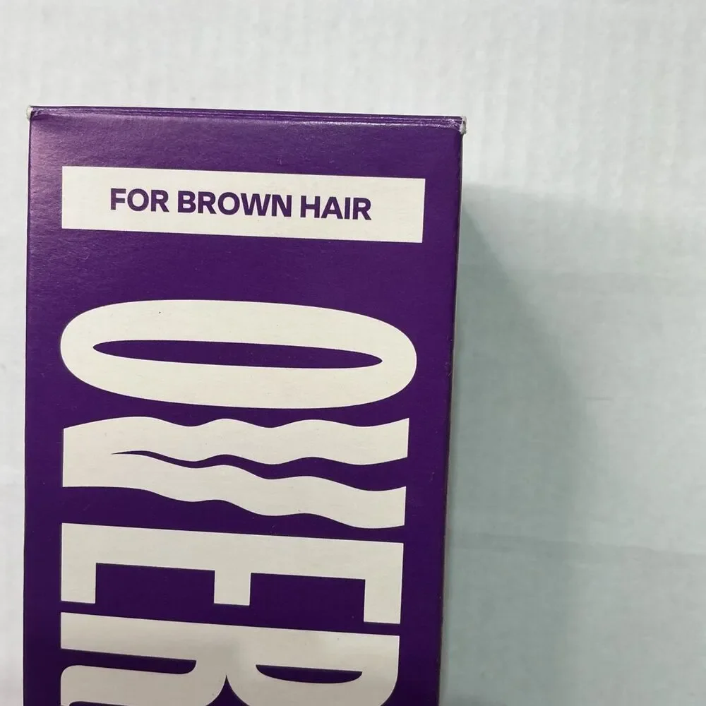 Overtone Royal Plum Color Depositing Treatment Mask For Brown Hair 4.5 Fl Oz